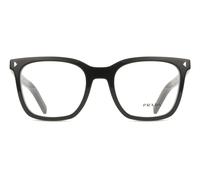 Prada PR B11V 16K1O1 Woman Optical frames Acetate Black Pillow Normal