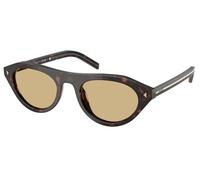 Prada Woman PR B15S 17N70R Sunglasses Acetate Turtle Brown Geometric Normal