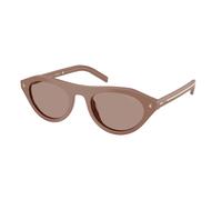 Prada PR B15S 28D02T Woman Sunglasses Acetate Brown Brown Geometric Normal