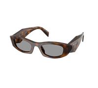 Prada PR B16S 20D50Q Woman Sunglasses Acetate Havana Grey Round Normal