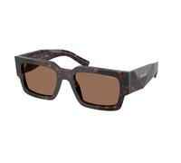 Prada PR B17S 17N06B Man Sunglasses Acetate Turtle Brown Squared Normal