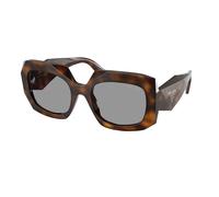 Prada PR B23S 20D50Q Woman Sunglasses Acetate Havana Grey Squared Normal