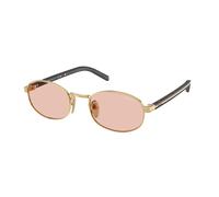 Prada Woman Sunglass PR B53S - Frame color: Gold, Lens color: Pink