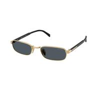 Prada PR B54S 5AK70B Man Sunglasses Metal Gold Grey Squared Normal