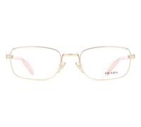 Prada PR B54V Women's Glasses, Gold, Size 52