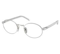 Prada PR B55V Women's Glasses, Silver, Size 49