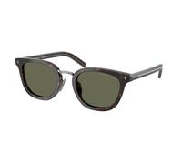 Prada PR C01SD 17N03R Man Sunglasses Acetate Turtle Green Cat Eye Polarized