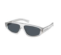 Prada PR C02S 17P70B Man Sunglasses Acetate Grey Grey Geometric Normal