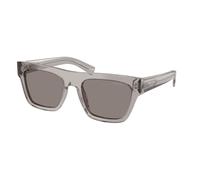 Prada PR C03S 10J80Q Man Sunglasses Acetate Grey Grey Squared Normal
