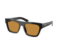 Prada PR C03S 16K50P Man Sunglasses Acetate Black Squared Normal