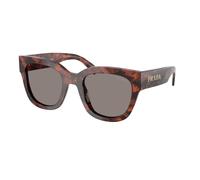 Prada PR C04S 23F80Q Woman Sunglasses Acetate Turtle Grey Squared Normal