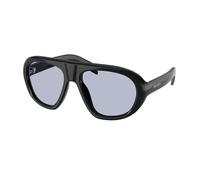 Prada PR C05S 16K30X Woman Sunglasses Acetate Black Blue Geometric Normal