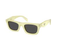 Prada PR C06S 21G08Z Woman Sunglasses Acetate Yellow Grey Pillow Normal