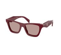 Prada PR C07S 24O20I Womenâs Sunglasses Burgundy Size 51