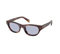 Prada PR C08S 15W30X Woman Sunglasses Acetate Turtle Violet Cat Eye Normal