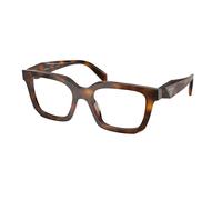 Prada PR C08V 20D1O1 Woman Optical frames Acetate Havana Geometric Normal
