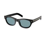Prada PR C09S Polarized 16K04D Men's Sunglasses Black Size 51