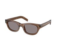 Prada PR C09S 28I03D Man Sunglasses Acetate Brown Grey Cat Eye Normal
