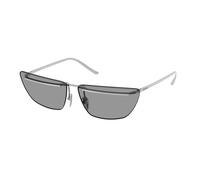 Prada PR C52S 1BC50Q Woman Sunglasses Metal Silver Grey Butterfly Normal