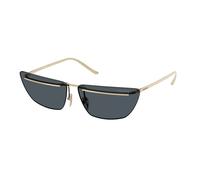 Prada PR C52S ZVN70B Woman Sunglasses Metal Gold Grey Butterfly Normal