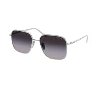 Prada PR C54SD 1BC90A Woman Sunglasses Metal Silver Grey Squared Normal Nuanced