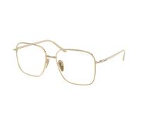 Prada PR C54SD ZVN10W Woman Sunglasses Metal Gold Transparent Squared Normal