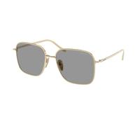 Prada PR C54SD ZVN50Q Woman Sunglasses Metal Gold Grey Squared Normal