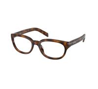 Prada PR D03VU 20D1O1 Woman Optical frames Acetate Turtle Transparent Pantos Normal