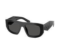 Prada Woman Sunglass PR D04SU - Frame color: Black, Lens color: Dark Grey