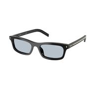 Prada PR D05S 16K30W Woman Sunglasses Acetate Black Blue Pillow Normal