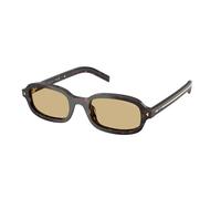 Prada PR D06S 17N70R Woman Sunglasses Acetate Turtle Brown Round Normal