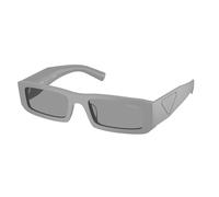 Prada PR D09SD 06K50Q Man Sunglasses Acetate Grey Grey Squared Normal