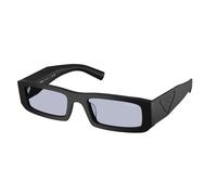 Prada PR D09SD 1BO30X Man Sunglasses Acetate Black Blue Squared Normal