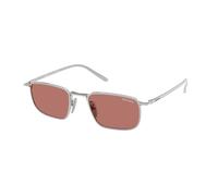 Prada PR D52S 1BC80W Man Sunglasses Metal Silver Bordeaux Pillow Normal