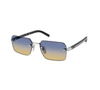 Prada PR D55S 1BC50E Man Sunglasses Metal Silver Yellow Squared Normal