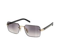 Prada PR D55S ZVN60W Man Sunglasses Metal Gold Blue Squared Mirror