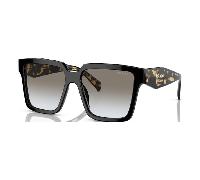 Prada PR 24ZS 1AB0A7 Womenâs Sunglasses Black Size 56