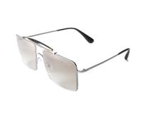 Prada PR57SS UFT502 Gunmetal Brown Gradient Sunglasses