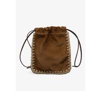 Prada Prada Opaline Suede Smartphone Case Brown 1 Size