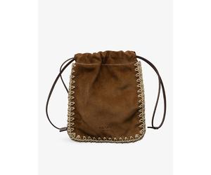 Prada Prada Opaline Suede Smartphone Case Brown 1 Size