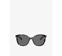 Prada Prada Pr 22Zs Square-Frame Acetate Sunglasses Black