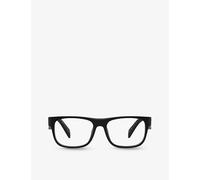 Prada Prada Pr 22Zv Pillow-Frame Acetate Optical Glasses Black