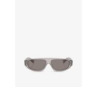 Prada Prada Pr C02S Irregular-Frame Acetate Sunglasses Grey