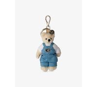 Prada Prada Teddy Cotton and Mohair-Blend Bag Charm White 1 Size