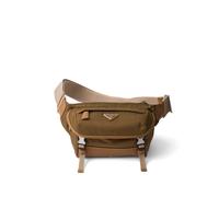 Prada Re-Nylon and leather belt bag - Brown OS