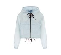 PRADA Re-Nylon Feather Crop Jacket 42 IT