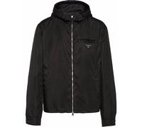 Prada Re-Nylon hooded blouson jacket - Black 44-46-48-52-54-56