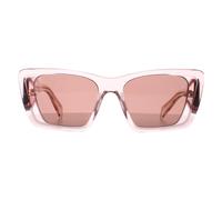 Prada Rectangle Womens Transparent Peach Light Brown PR08YS - Pink - One Size