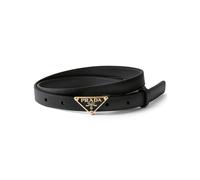 Prada Saffiano-leather belt - Black 75-80-85-90