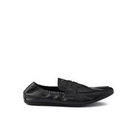 Prada Shuffle antiqued-leather loafers - Black 6-7-7.5-8-10-10.5-11.5